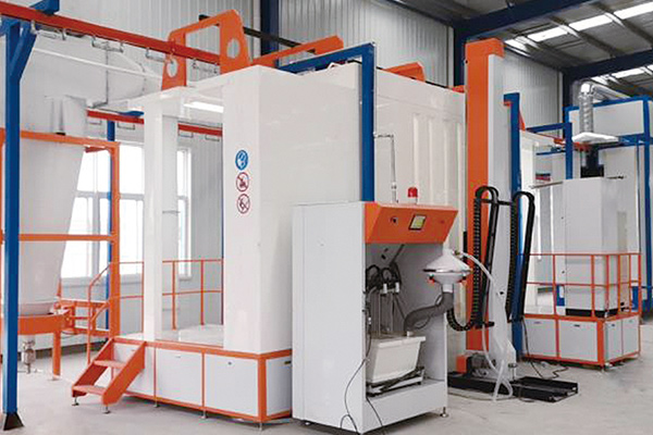 全自動(dòng)噴塑流水線