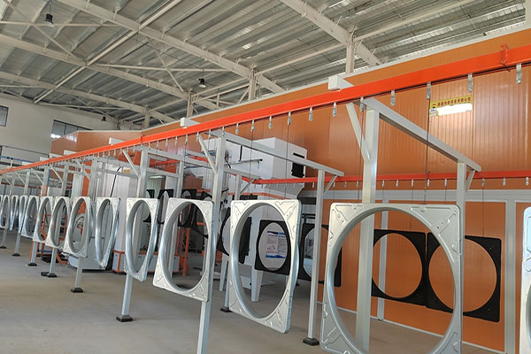 機(jī)器外殼噴涂流水線(xiàn)